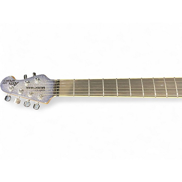 Used Ernie Ball Music Man Ball Family Reserve Axis Baritone Starry Night Solid Body Electric Guitar