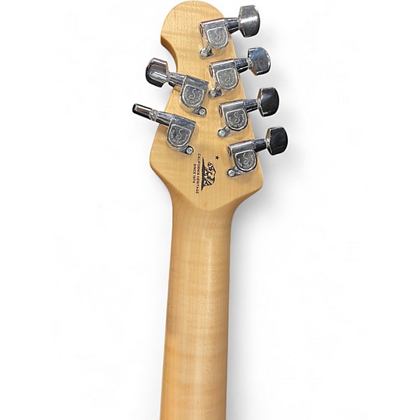 Used Ernie Ball Music Man Ball Family Reserve Axis Baritone Starry Night Solid Body Electric Guitar