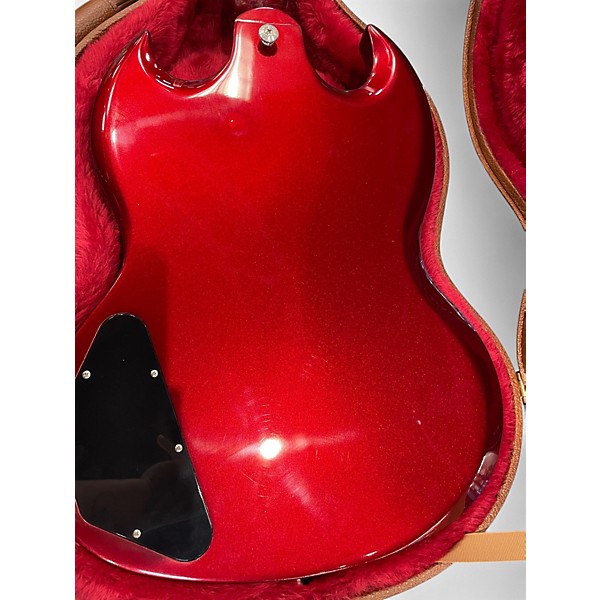 Used 2020 Gibson SG Bass Mod Shop 3 Pickup Metallic Red Electric Bass Guitar