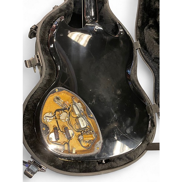 Used 2022 Gibson SG Modern Stereo Varitone Mod Shop Collection Trans Black Solid Body Electric Guitar