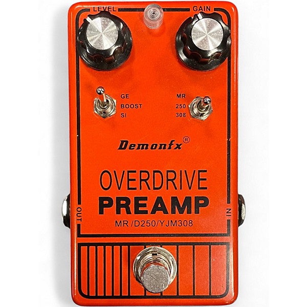 Used Demonfx Overdrive Preamp Effect Pedal