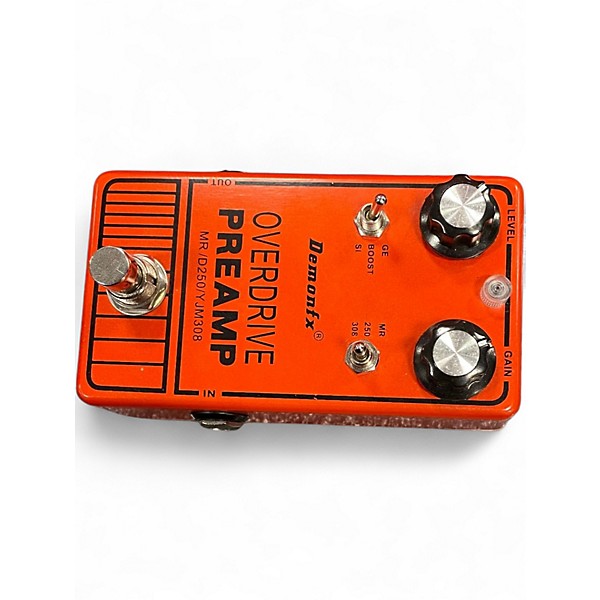 Used Demonfx Overdrive Preamp Effect Pedal