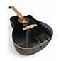 Used Fender CD-60SCE Black Acoustic Electric Guitar
