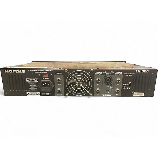 Used Hartke LH1000 1000W Bass Amp Head