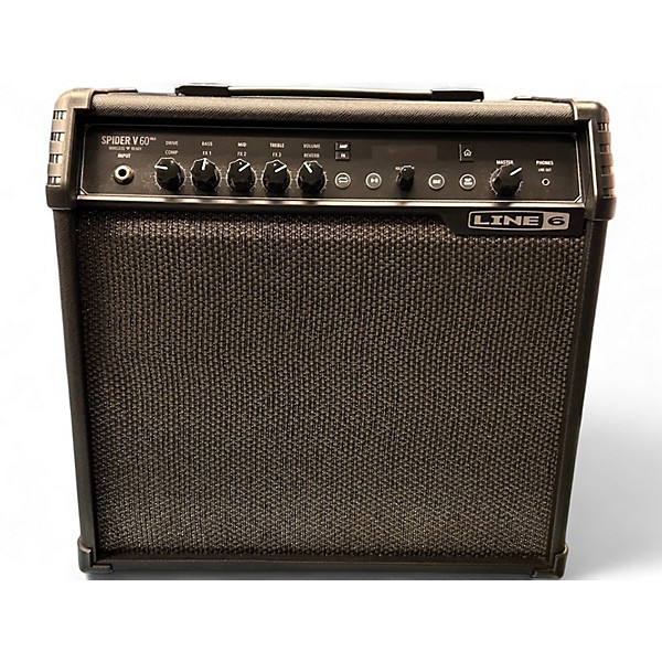 Used Line 6 Spider V 60 1x10 Guitar Combo Amp