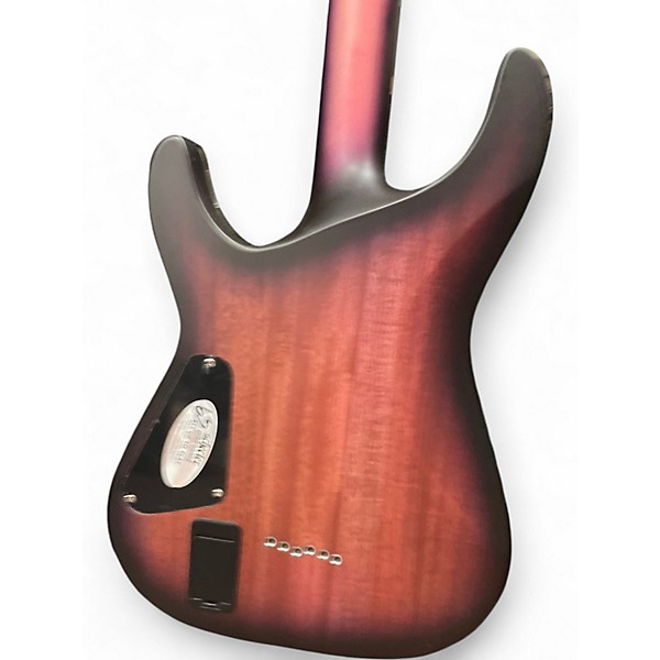 Used Schecter Guitar Research C-1 PLATINUM PURPLE BURST Solid Body Electric Guitar