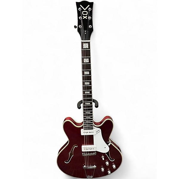 Used VOX BC-V90 Red Hollow Body Electric Guitar