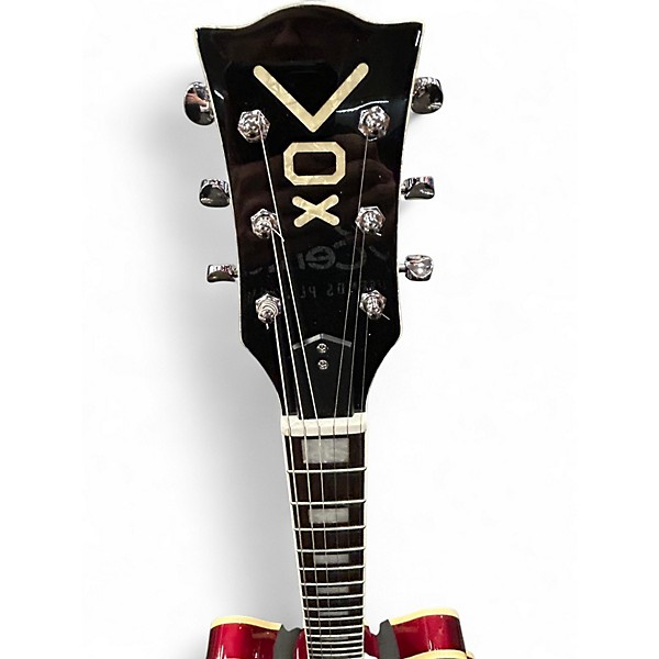Used VOX BC-V90 Red Hollow Body Electric Guitar