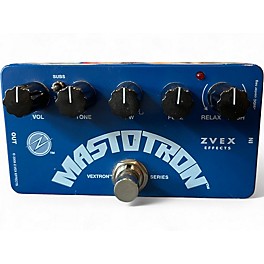 Used ZVEX Mastotron Fuzz Effect Pedal