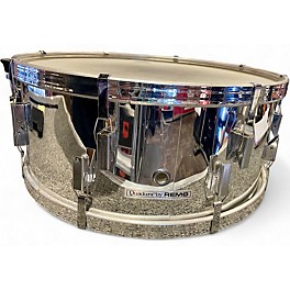 Used Remo 14X5.5 Quadura Snare Chrome Drum