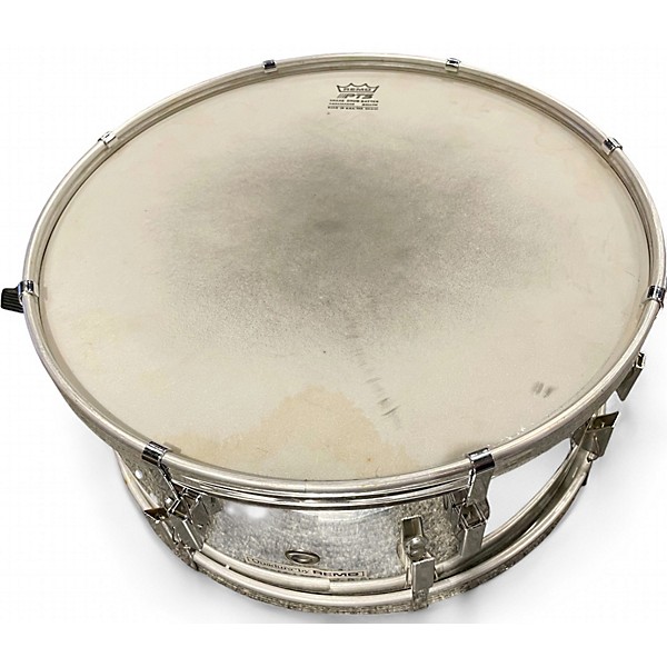 Used Remo 14X5.5 Quadura Snare Chrome Drum