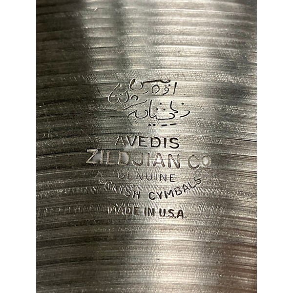 Vintage 1970s Zildjian 21in Avedis Ride Cymbal