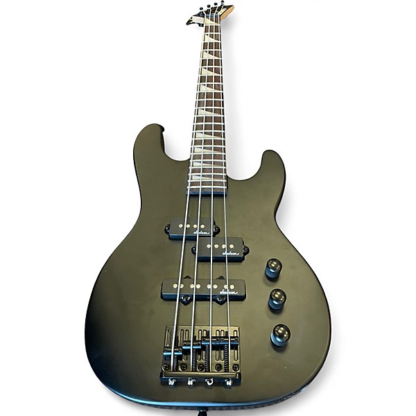 Used Jackson JS1X Concert Minion Satin Black Electric Bass Guitar