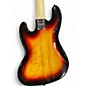 Used Fender Squier Affinity Jazz Bass 5 String Natural Sunburst Electric Bass Guitar