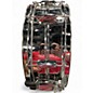 Used Ludwig 4.5in STEEL SNARE DRUM Chrome Drum