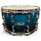 Used SPL 14X8 468 Series Snare Turquoise Blue Fade Drum thumbnail