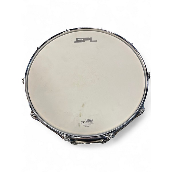 Used SPL 14X8 468 Series Snare Turquoise Blue Fade Drum
