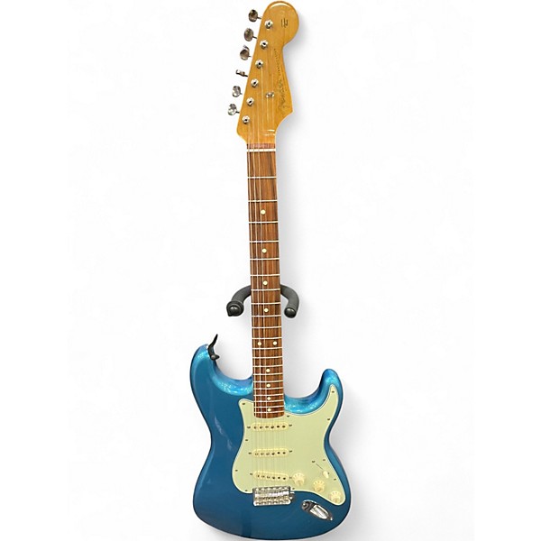 Used Fender Player Stratocaster Blue Solid Body Electric Guitar