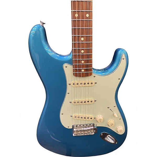 Used Fender Player Stratocaster Blue Solid Body Electric Guitar
