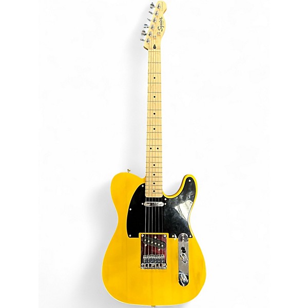 Used Squier Bullet Telecaster Butterscotch Solid Body Electric Guitar