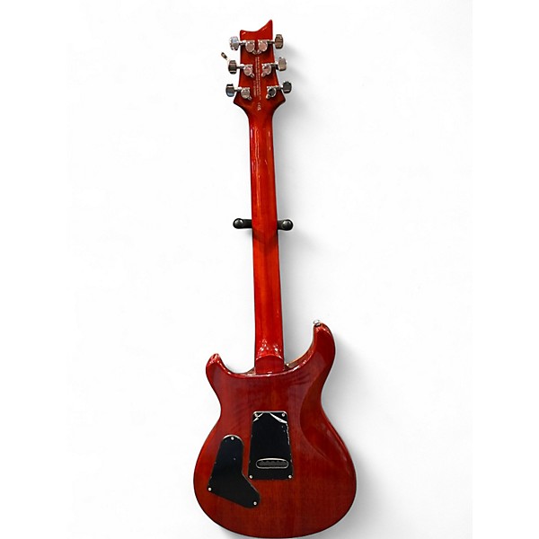 Used PRS SE Custom 24 Cherry Sunburst Solid Body Electric Guitar