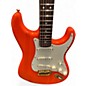 Used Miscellaneous PARTSCASTER Orange Solid Body Electric Guitar