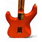 Used Miscellaneous PARTSCASTER Orange Solid Body Electric Guitar