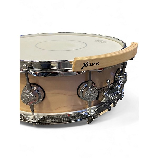 Used DW 5X14 COLLECTORS SERIES TRU SONIC MAPLE Natural Drum