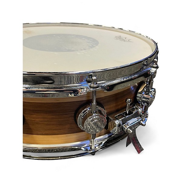 Used DW 5X14 Collector's Series Finish Ply Super Solid Maple Snare Natural Drum