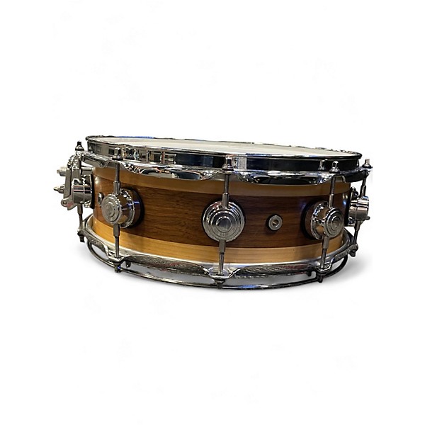 Used DW 5X14 Collector's Series Finish Ply Super Solid Maple Snare Natural Drum