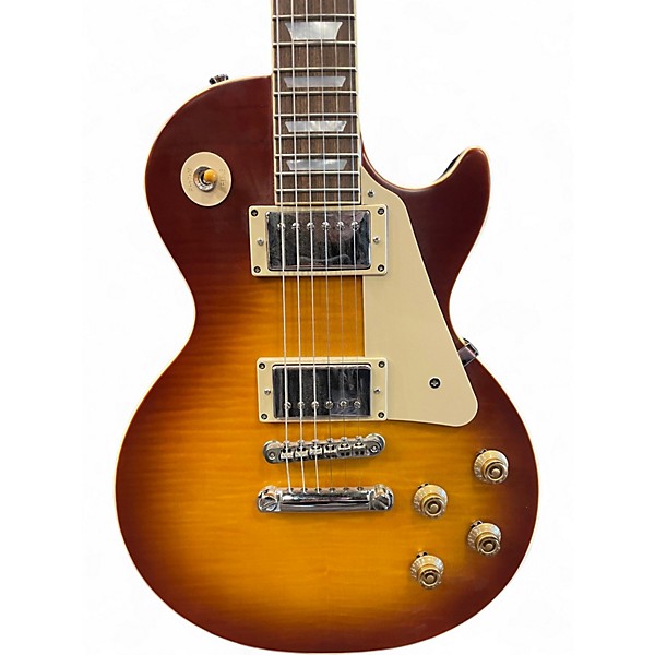 Used Epiphone Inspired by Gibson Custom 1959 Les Paul Iced Tea Burst Solid Body Electric Guitar