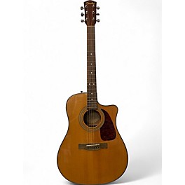 Used Fender CD140SCE Natural Acoustic Electric Guitar