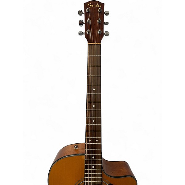 Used Fender CD140SCE Natural Acoustic Electric Guitar