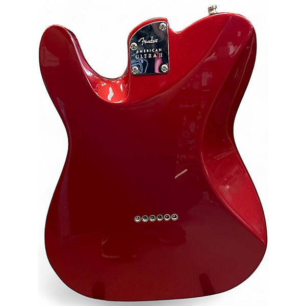 Used Fender AMERICAN ULTRA II TELECASTER  SINISTER RED  Solid Body Electric Guitar