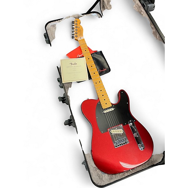 Used Fender AMERICAN ULTRA II TELECASTER  SINISTER RED  Solid Body Electric Guitar