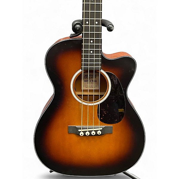Used Martin 000C JR Bass 3 Tone Sunburst Acoustic Bass Guitar