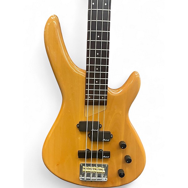 Used Aria Avante Pro II Natural Blonde  Electric Bass Guitar