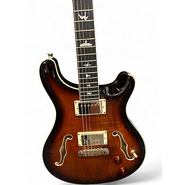 Used PRS HOLLOWBODY II SE BLACK GOLD BURST Solid Body Electric Guitar