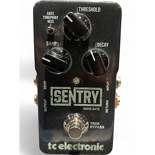 Used TC Electronic Sentry Noise Gate Effect Pedal