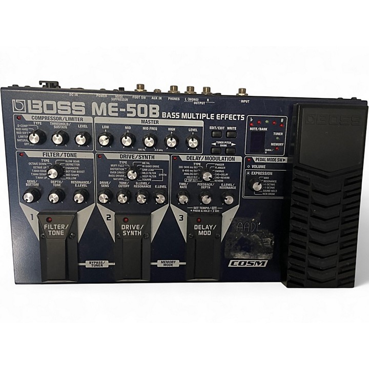 Used BOSS ME50B Bass Multi Bass Effect Pedal | Guitar Center