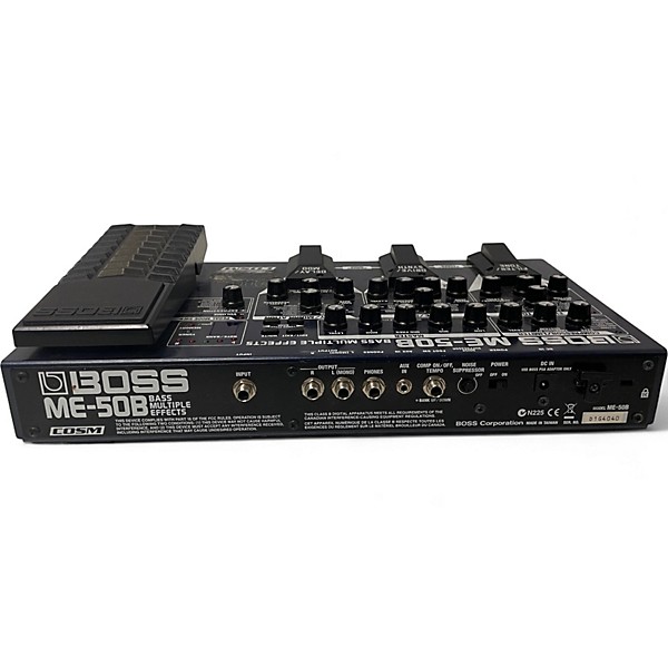 Used BOSS ME50B Bass Multi Bass Effect Pedal
