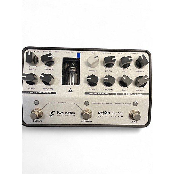 Used Two Notes Audio Engineeringtwo Notes Revolt Guitar Analog Amp Sim Pedal