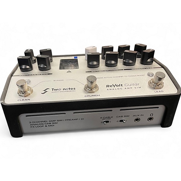 Used Two Notes Audio Engineeringtwo Notes Revolt Guitar Analog Amp Sim Pedal