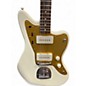 Used Squier J Mascis Jazzmaster Vintage White Solid Body Electric Guitar