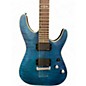 Used Schecter Guitar Research C1 Platinum Blue Solid Body Electric Guitar