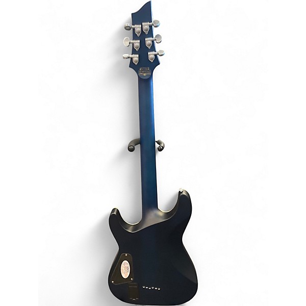 Used Schecter Guitar Research C1 Platinum Blue Solid Body Electric Guitar