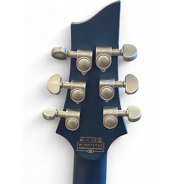 Used Schecter Guitar Research C1 Platinum Blue Solid Body Electric Guitar