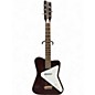 Used Danelectro Pro MAROON WITH SILVER SPARKLE Solid Body Electric Guitar thumbnail