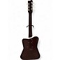 Used Danelectro Pro MAROON WITH SILVER SPARKLE Solid Body Electric Guitar