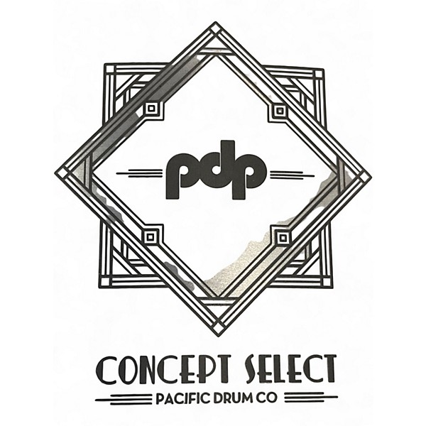 Used PDP by DW 14X6.5 CONCEPT SELECT SNARE Silver Drum